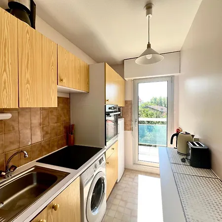 T2 Idéalement Situé à - Proche Plage, Commerces Et Gare - Parking Privé - Fr-1-319-452 Apartamento Arcachon