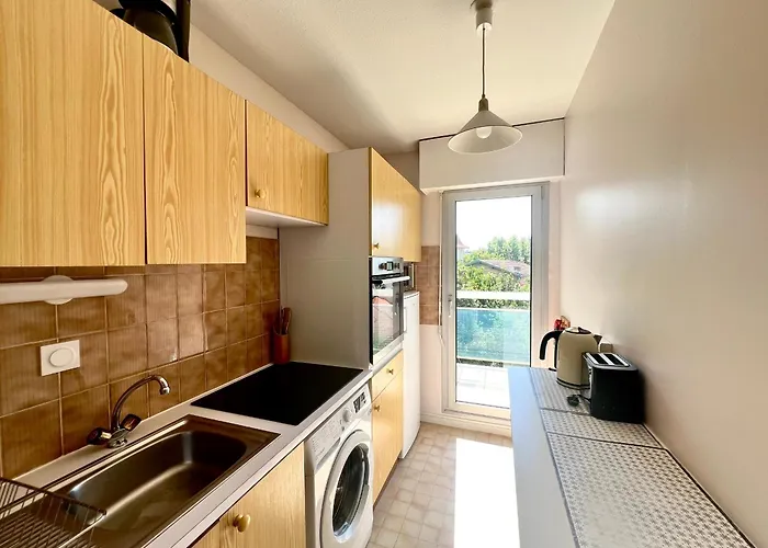 T2 Idéalement Situé à - Proche Plage, Commerces Et Gare - Parking Privé - Fr-1-319-452 Apartamento Arcachon